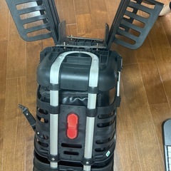 自転車のチャイルドシートの画像