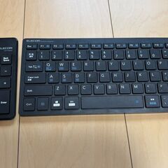 ELECOM Bluetooth対応キーボード☆テンキー付き☆の画像
