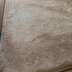 厚ラグ246×190ピンクベージュの画像