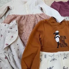 女の子　秋服　80〜100サイズ　ワンピースの画像