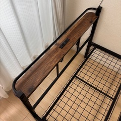 ベットフレーム シングルの画像