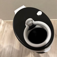 おむつ処理ポット 黒　ubbi オムツペール　おむつペール　美品　UBBIの画像