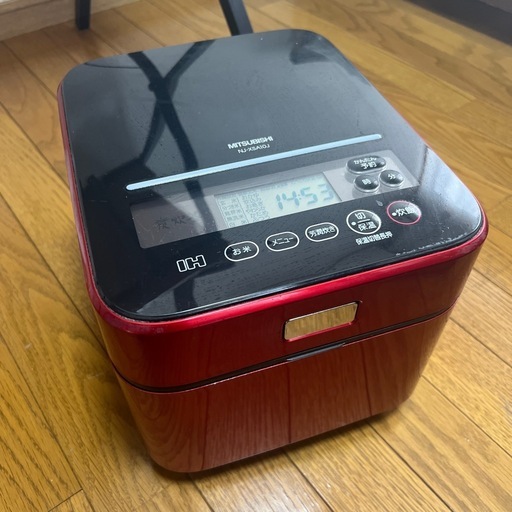三菱蒸気レス炊飯器