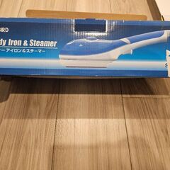 中古【ハンディーアイロン&スチーマー（ツインバード）】の画像