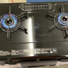 リンナイ ガステーブル ブラック 左強火 KGM64BK2L  リサイクルショップ宮崎屋　佐土原店　25.10.12Fの画像