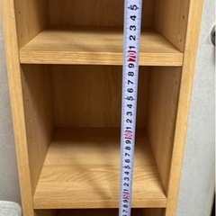 カラーボックス　スリムタイプの画像