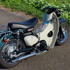 ホンダ リトルカブ FI ローダウン バーハン 50cc 原付の画像