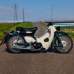 ホンダ リトルカブ FI ローダウン バーハン 50cc 原付の画像