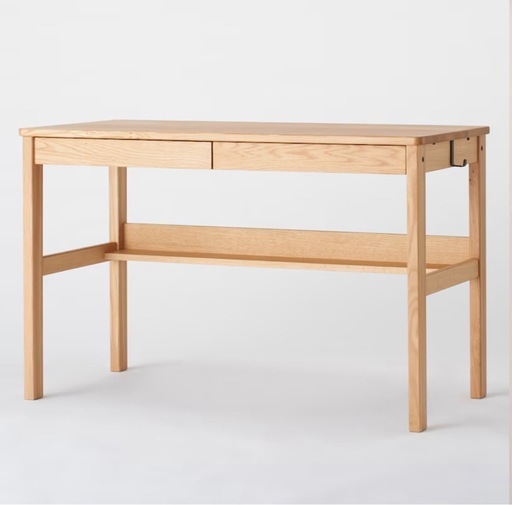 【取引中】無印良品　デスク　勉強机　 オーク材