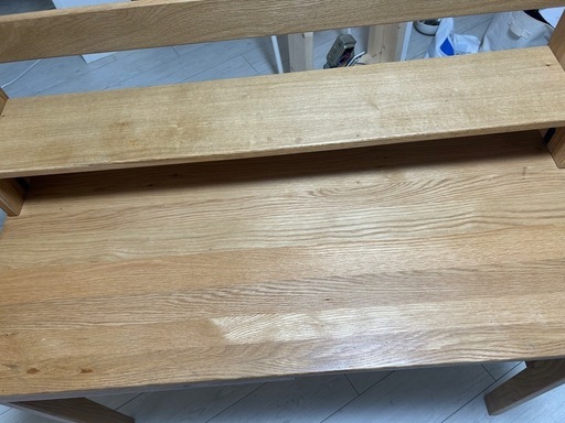 【取引中】無印良品　デスク　勉強机　 オーク材