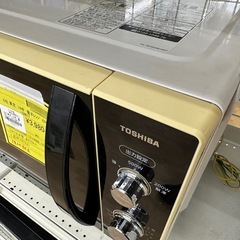 【ドリーム川西店御来店限定】☆ジモティー見たよ♪割引☆東芝　電子レンジ　ER-SM17  2018年製／クリーニング済み【2125560000022225】の画像