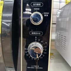 【ドリーム川西店御来店限定】☆ジモティー見たよ♪割引☆東芝　電子レンジ　ER-SM17  2018年製／クリーニング済み【2125560000022225】の画像