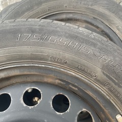 175/65R15 タイヤホイールセットの画像