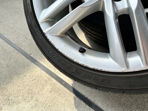 アウディ純正ホイール、ノーマルタイヤFALKEN「ZIEX ZE914」215/40/A17 4本セット