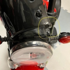 乗れる電動3輪バイクの画像