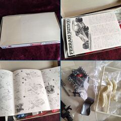 <<連休特価¥3,000-でOK!!>> プラモデル 模型 フェラーリ312T3 昭和レトロなヴィンテージプラモ 1970年代のF1マシンですの画像