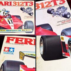 <<連休特価¥3,000-でOK!!>> プラモデル 模型 フェラーリ312T3 昭和レトロなヴィンテージプラモ 1970年代のF1マシンですの画像