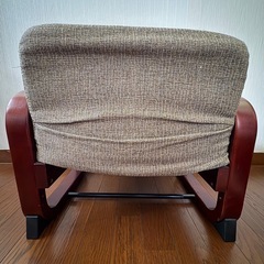 まごころ座椅子 和魅ロータイプ 2脚セット ローチェア 高さ調節OKの画像