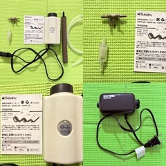 水槽・LEDライト・外掛けフィルター・CO2キットなど用品一式の画像