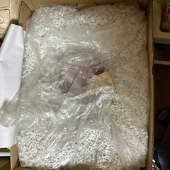 固まる流せる紙製の猫砂の画像