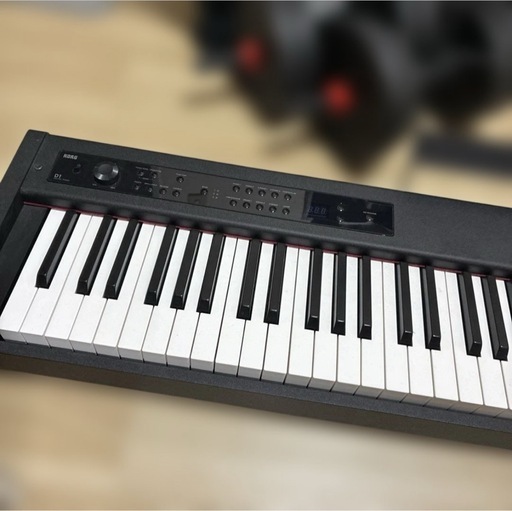 KORG D1ピアノ　電子ピアノ スタンド、椅子、ペダル付き