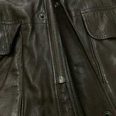 鹿革製ジャケットの画像
