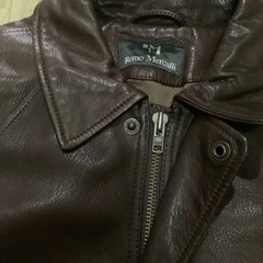 鹿革製ジャケットの画像