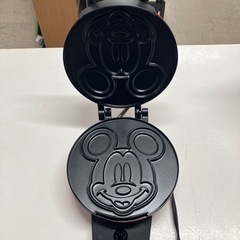 ロ2510-271　ミッキーマウス　ワッフルメーカー　通電確認済み　中古の画像