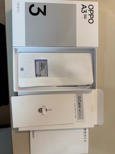 【ほぼ未使用】OPPO A3 5Gパープル