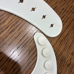 ミッフィーMiffyシリコンエプロン ホワイトの画像