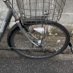 お取引中です　自転車　無料！　走行可能　早期引取希望　ノークレームでお願いします。の画像