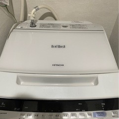 【美品HITACHI 】８キロ！ビートウォッシュの画像