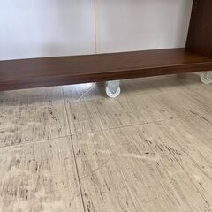 J3078　【リユースのサカイ柏店】　キャスター付　スリム収納ラック　木製の画像
