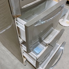 中古 東芝 ノンフロン 冷凍 冷蔵庫  GR-NF415G 2004年製 407L 1012あら2 M ジモの画像