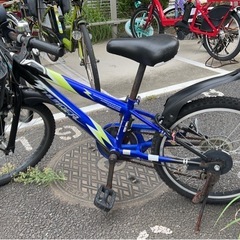 子供用自転車の画像
