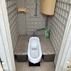 仮設トイレの画像
