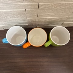 マグカップ3個の画像