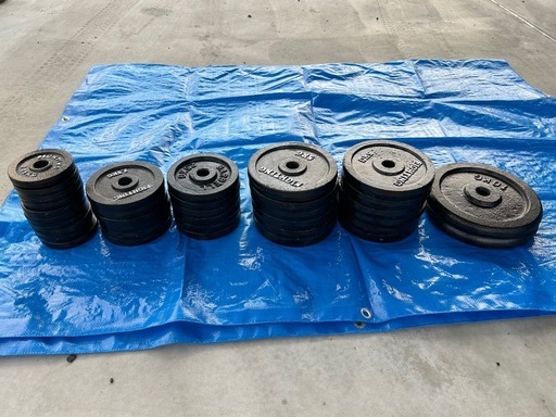 アウトレット ️‍♂️ 【引き取り限定】ホームジム筋トレ器具一式セット n