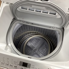 SHARP 縦型洗濯乾燥機 2019年製 の画像