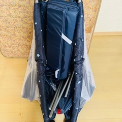 【赤ちゃん】折りたたみベットの画像