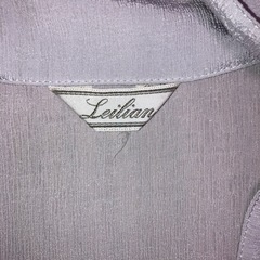 Leilian ホワイト 半袖シャツ ダブルボタンの画像