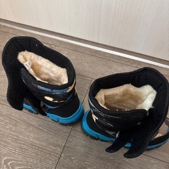 スノーブーツ（16センチくらい？）＆プラスチックスキーの画像