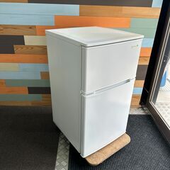 店頭引き渡し 中古 YAMADA  ノンフロン冷凍冷蔵庫 YRZ-C09B1 2019年製 動作確認済みの画像