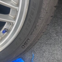 ダンロップ　ホイール付き　4本セットの画像