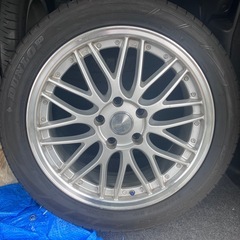 ダンロップ　ホイール付き　4本セットの画像