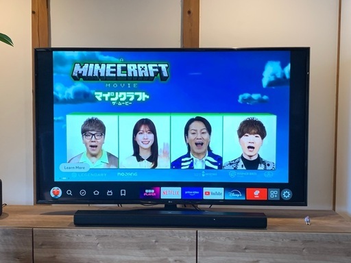 福岡引取 LG 65インチ 4Kテレビ65uk6300pjf マジックリモコン付