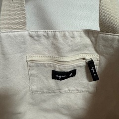 アニエスベー　ロゴートートバックの画像