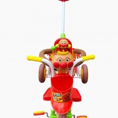 美品　アンパンマン三輪車(わくわくアンパンマンごうピースII)の画像