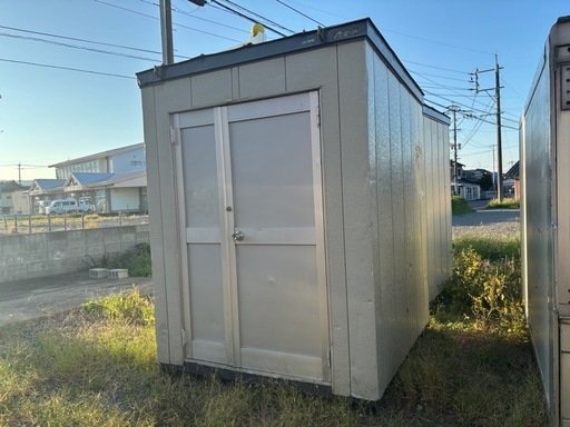 一坪倉庫　現場倉庫　物置き　２