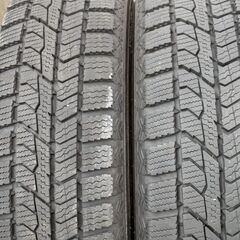 バリ溝２０２３年トーヨー製冬タイヤ　アルミホイールセット１４５／８０Ｒ１３　４本セットの画像